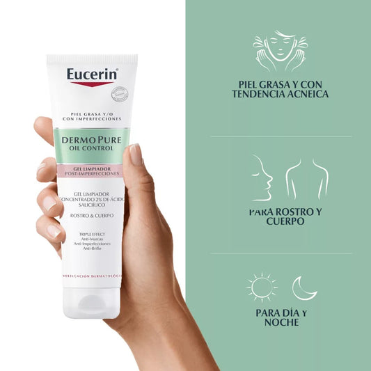 Dermopure Oil Control Triple Effect Cleanser Eucerin