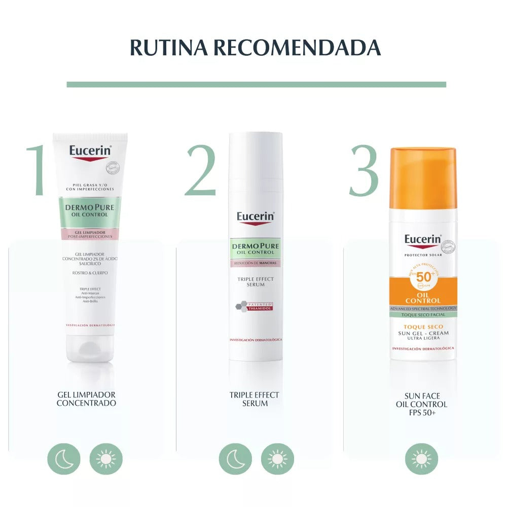 Dermopure Oil Control Triple Effect Cleanser Eucerin