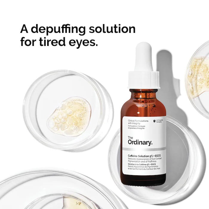 Caffeine 5% + EGCG Depuffing Eye Serum The Ordinary