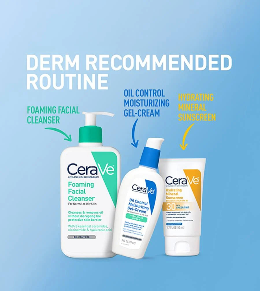 Oil Control Moisturizing Gel-Cream CeraVe
