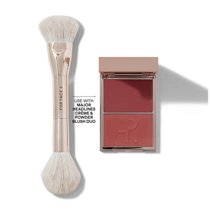 Dual Ended Precision Blush Brush Patrick Ta