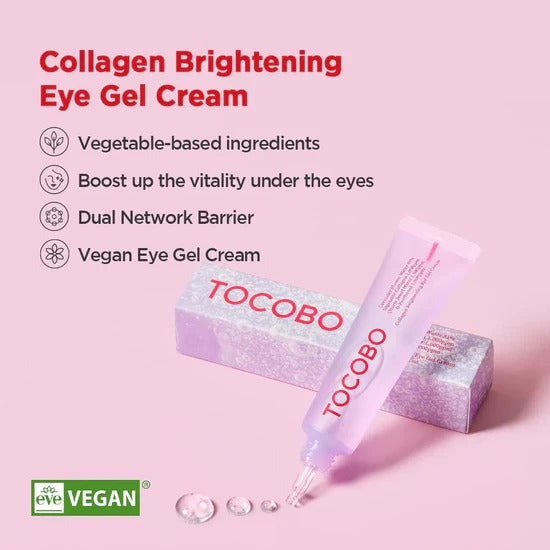 Collagen Brightening Eye Gel Cream Tocobo