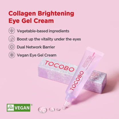 Collagen Brightening Eye Gel Cream Tocobo