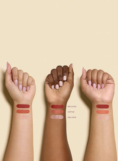 Mini Blush & Luminize Trio Rare Beauty