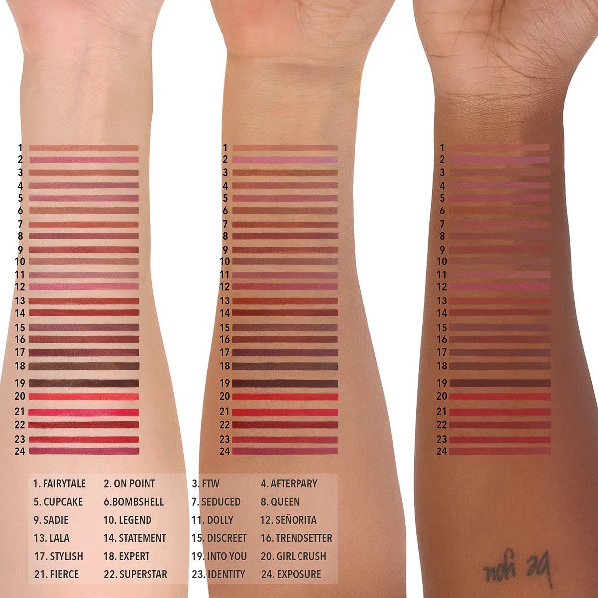 Lip Appeal Waterproof Liner Moira