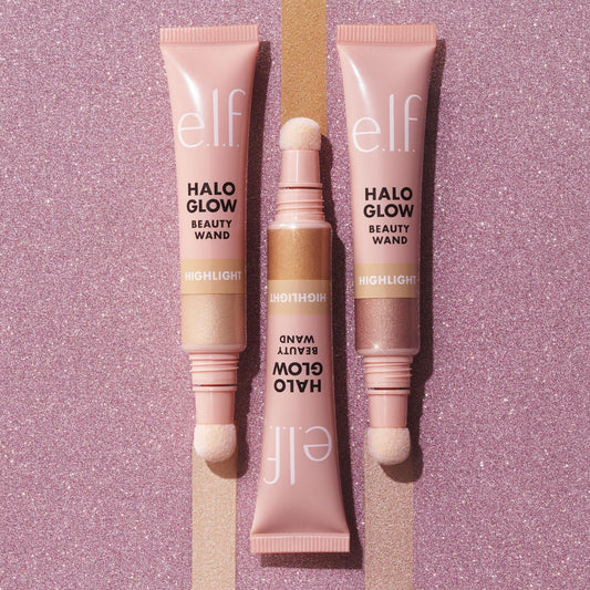 Highlighter Halo Glow Beauty Wand Elf Cosmetics