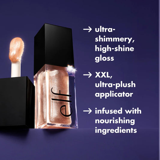 Glow Reviver Lip Oil Glimmer Finish Elf Cosmetics