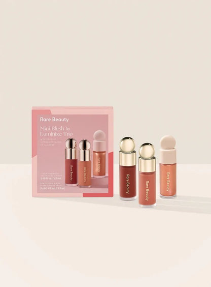 Mini Blush & Luminize Trio Rare Beauty