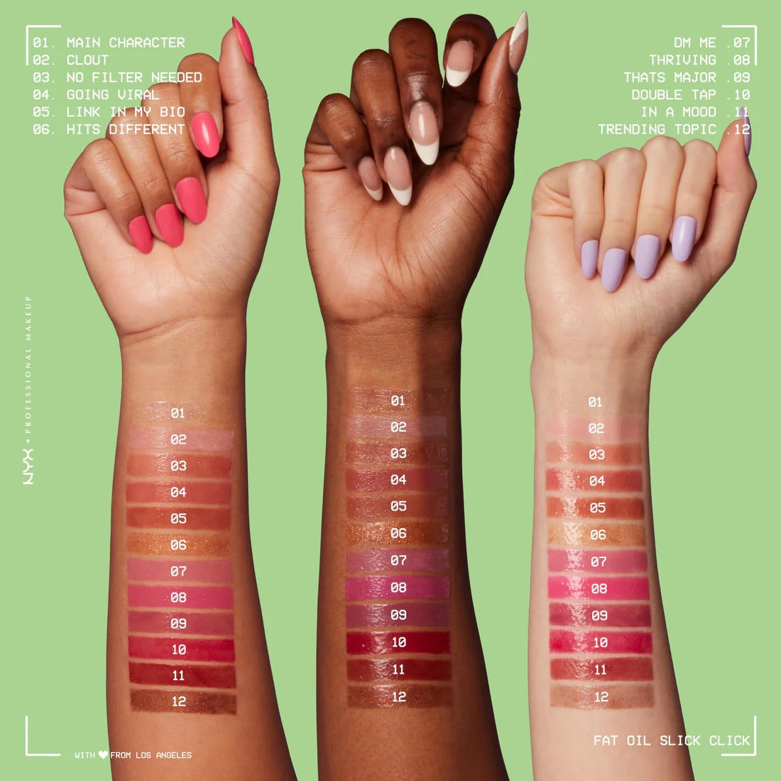 Fat Oil Slick Click Shiny Lip Balm NYX