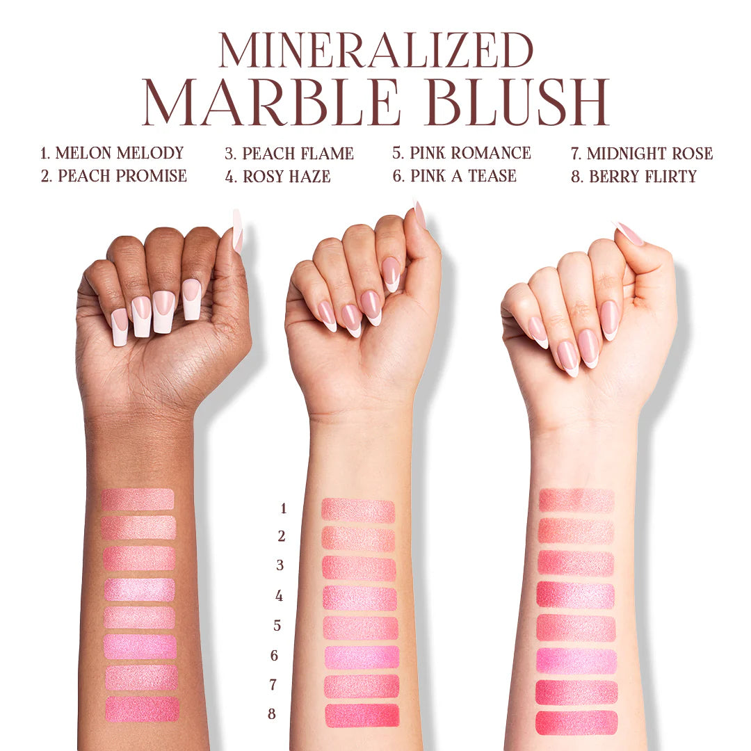 Mineralized Marble Blush Beauty Creations