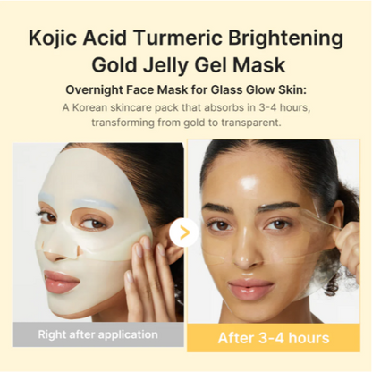Kojic Acid Turmeric Gold Jelly Gel Mask Medicube
