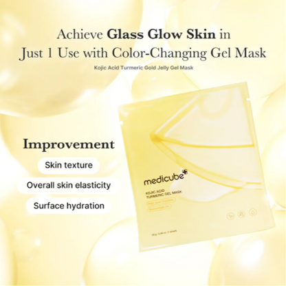 Kojic Acid Turmeric Gold Jelly Gel Mask Medicube