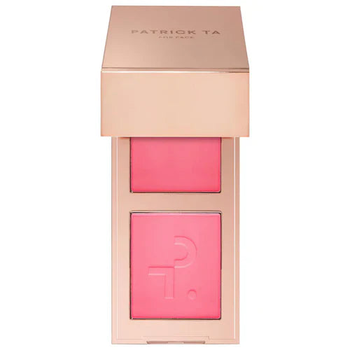 Mini Major Headline Double-Take Cream & Powder Blush Duo Patrick Ta