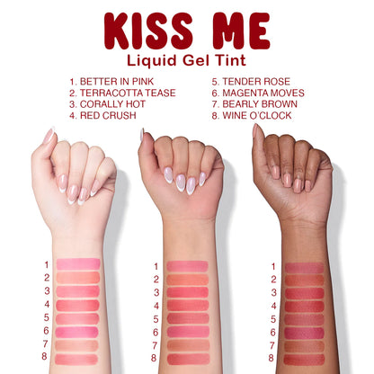Kiss Me Liquid Gel Tint Beauty Creations