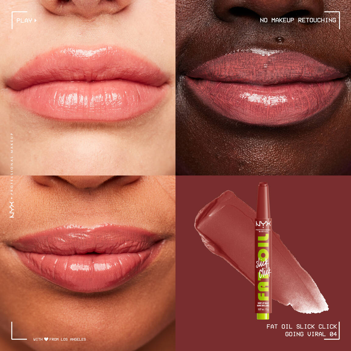 Fat Oil Slick Click Shiny Lip Balm NYX