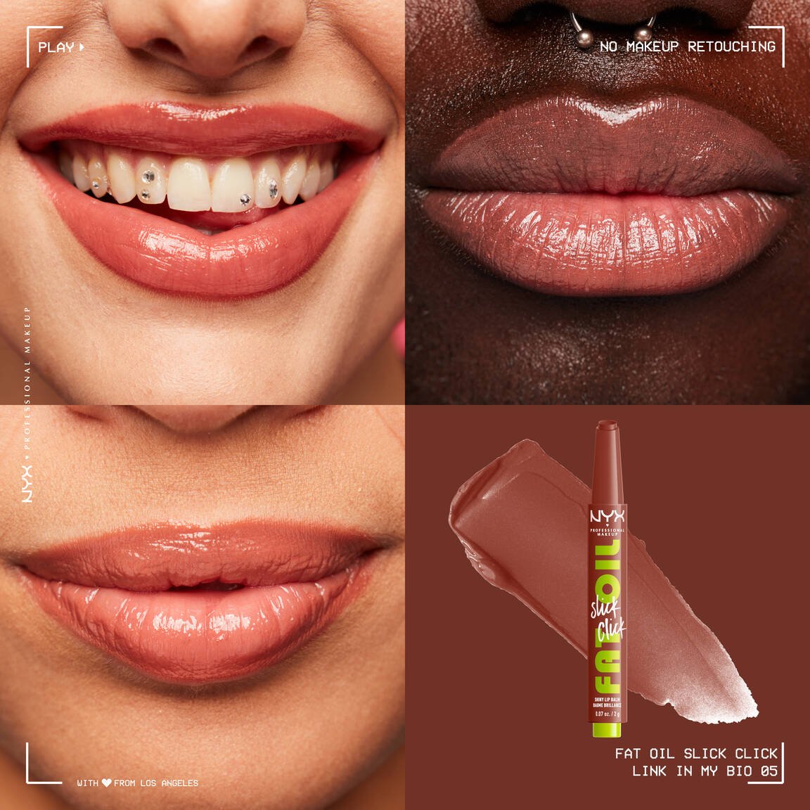 Fat Oil Slick Click Shiny Lip Balm NYX