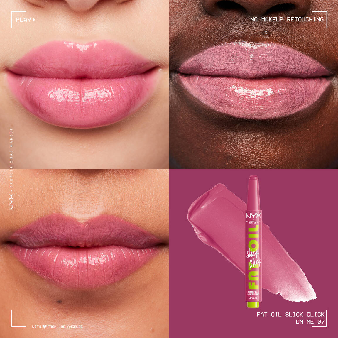 Fat Oil Slick Click Shiny Lip Balm NYX
