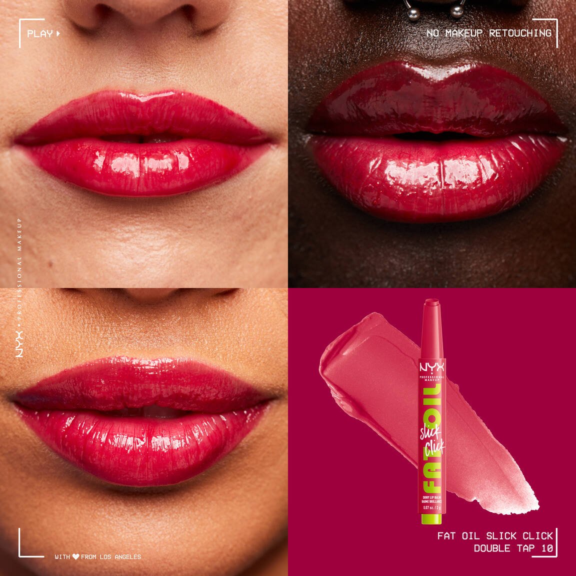 Fat Oil Slick Click Shiny Lip Balm NYX