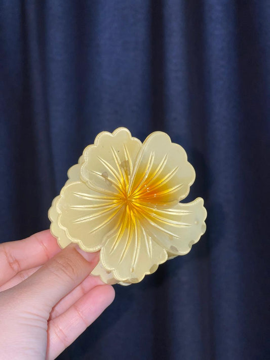 Clips Hawaianos Flor Hibiscus