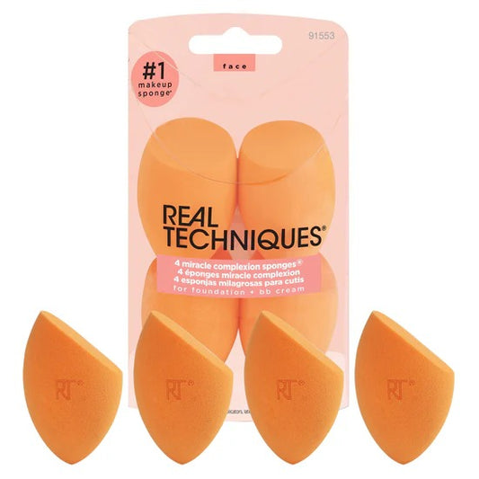 Blender Set - 4 Miracle Complexion Sponges Real Techniques
