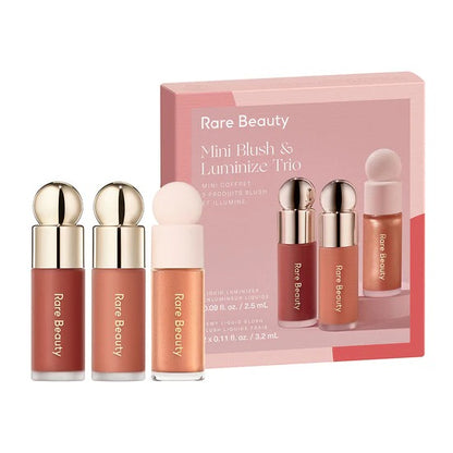 Mini Blush & Luminize Trio Rare Beauty