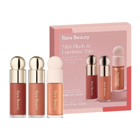 Mini Blush & Luminize Trio Rare Beauty