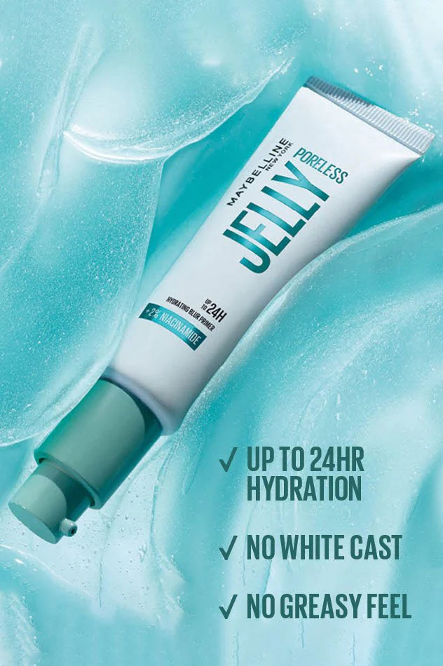 Poreless Jelly Hydrating Blue Primer Maybelline